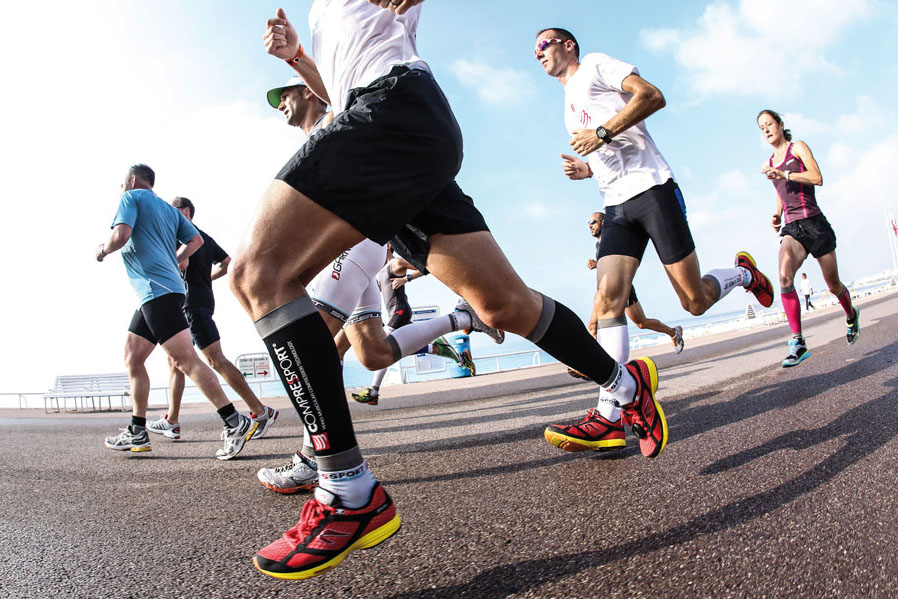 BV Sport - Chaussettes de running, manchons de contention - Marques de  France