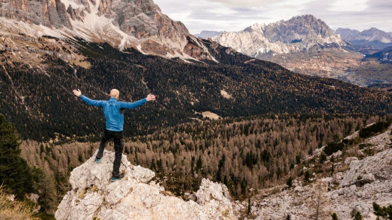 Randonner dans les Dolomites