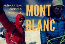 Préparation pour l'ascension du Mont Blanc