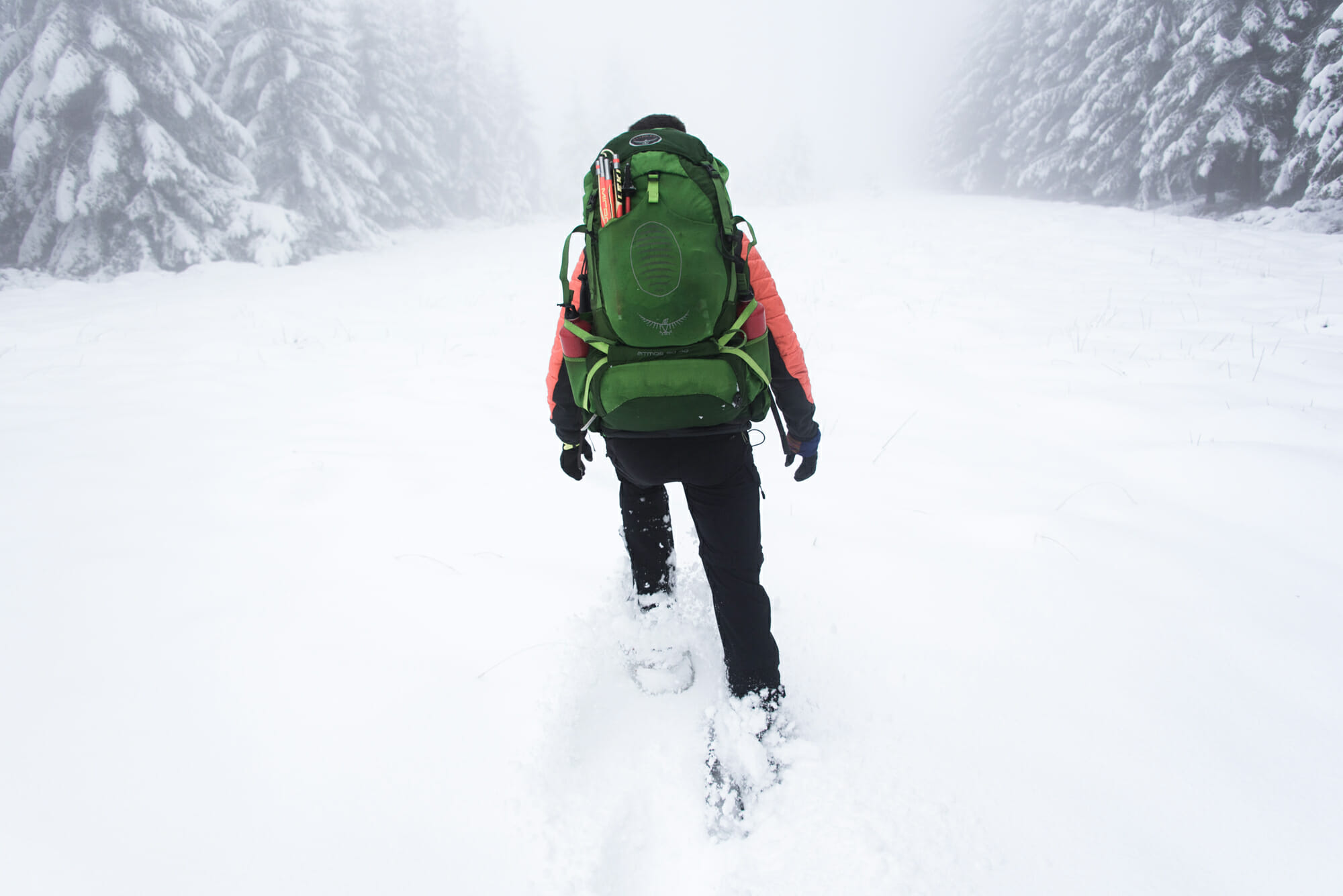 Bivouac hivernal dans les Hautes Fagnes