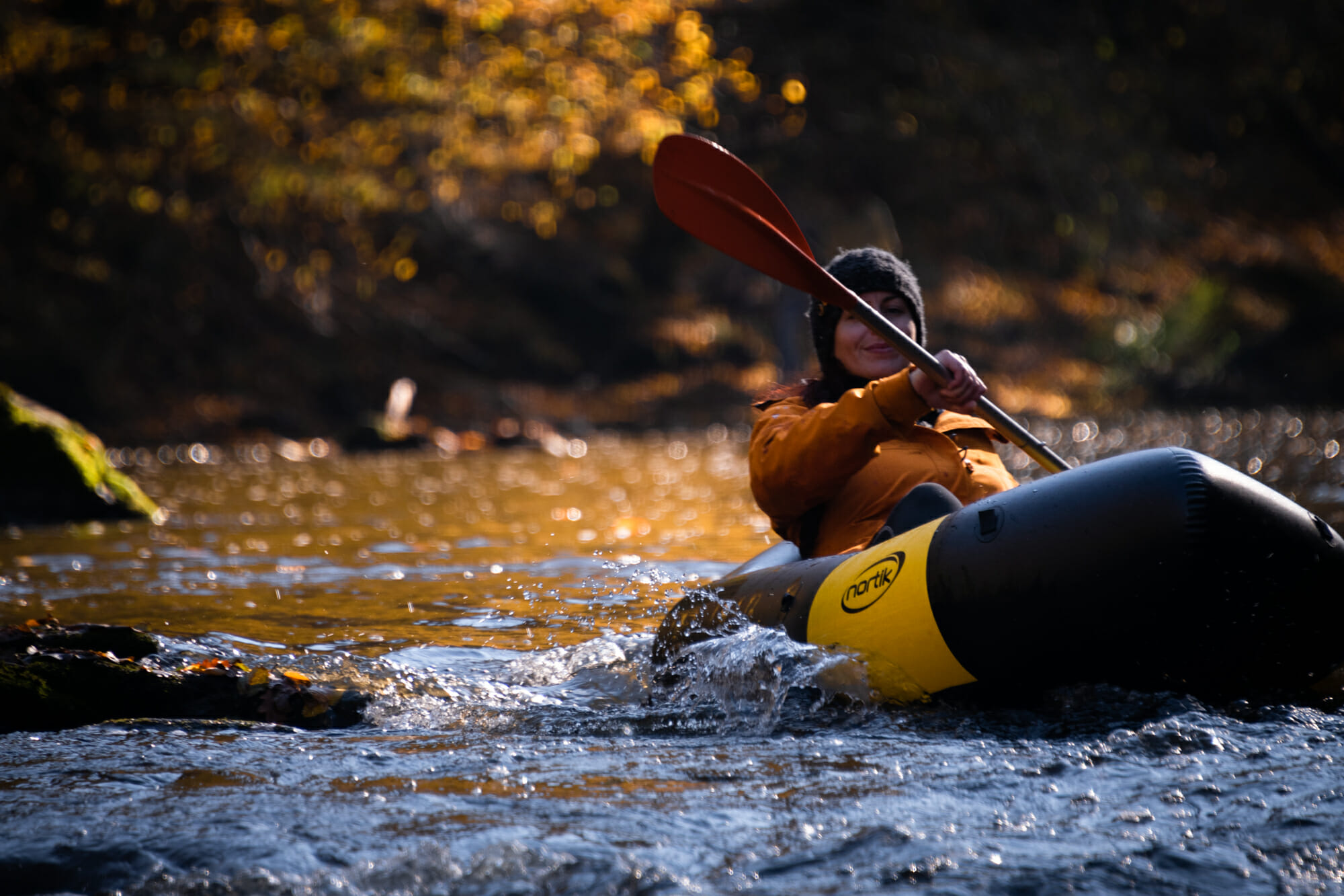 Packraft sur l'Ourthe