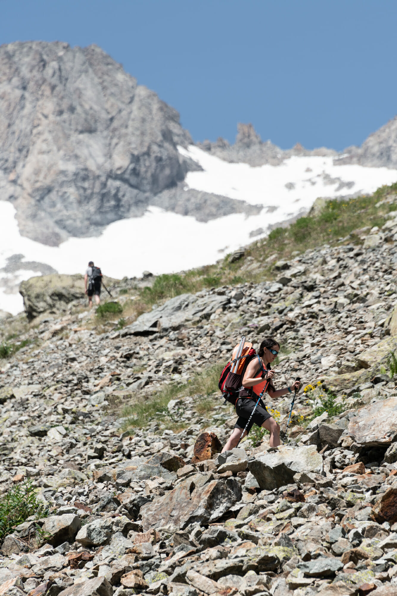 Randonnée dans les Écrins - Le Refuge du Pavé