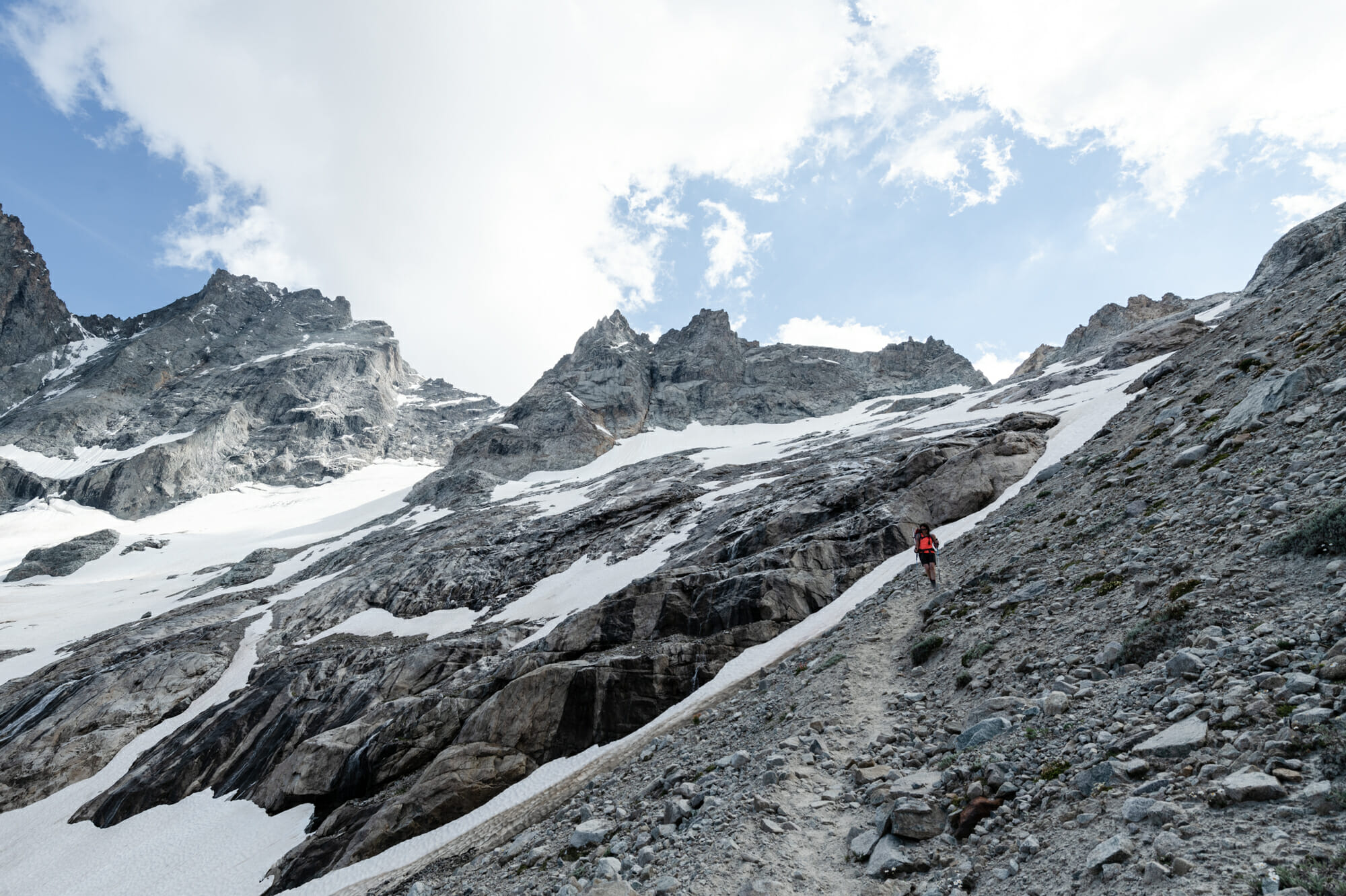 Randonnée dans les Écrins - Le Refuge du Pavé