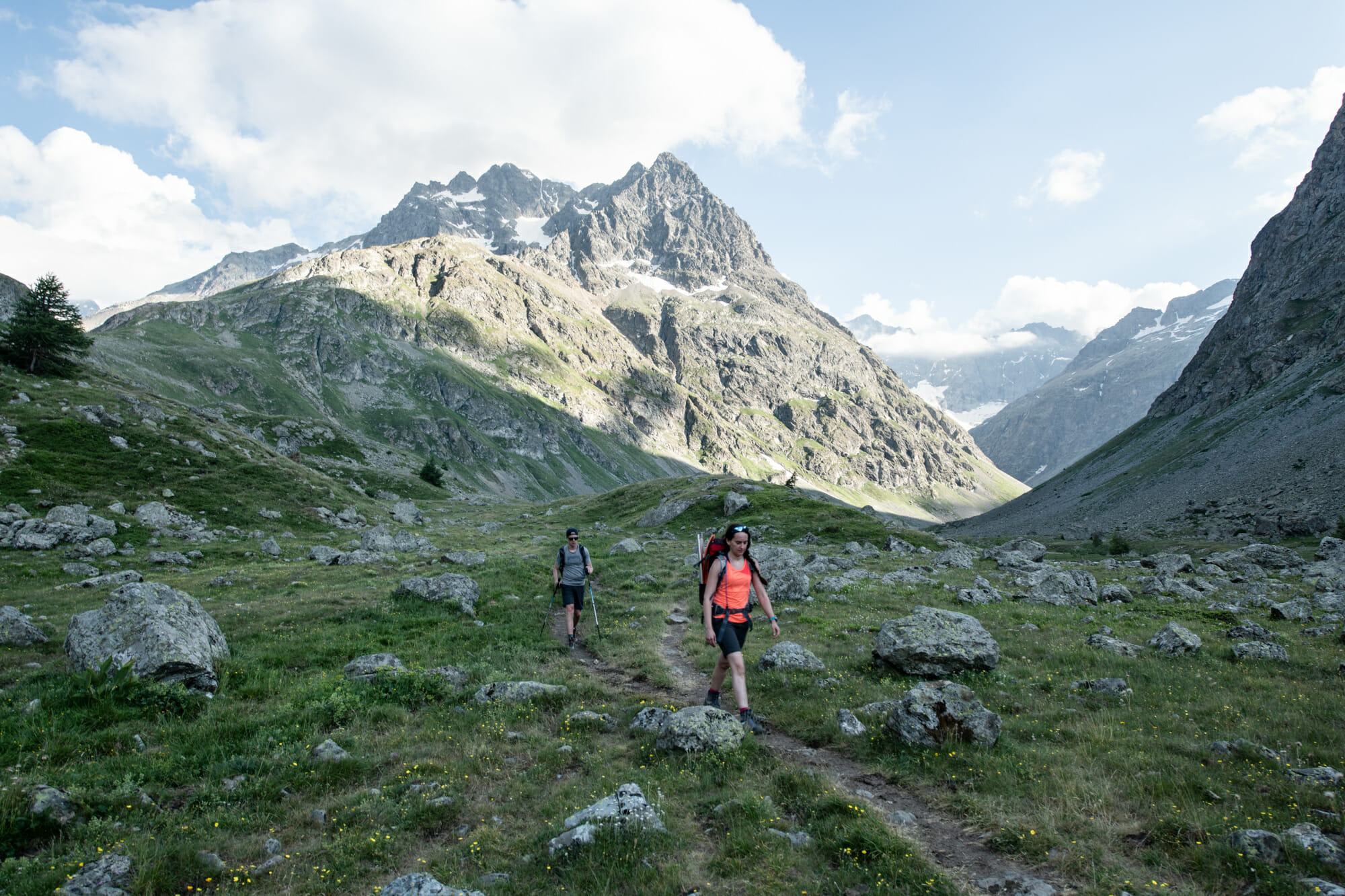 Randonnée dans les Écrins - Le Refuge du Pavé