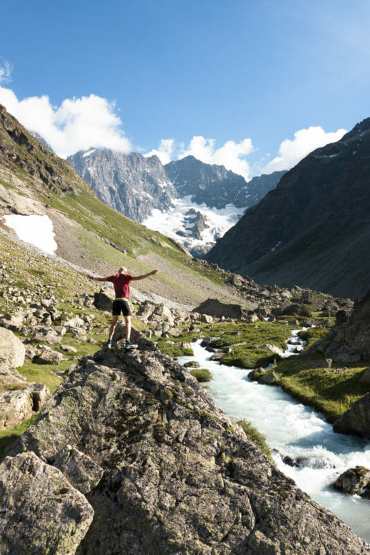 Randonnée dans les Écrins - Le Refuge du Pavé