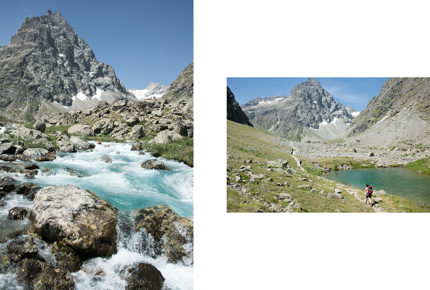 Randonnée dans les Écrins - Le Refuge du Pavé