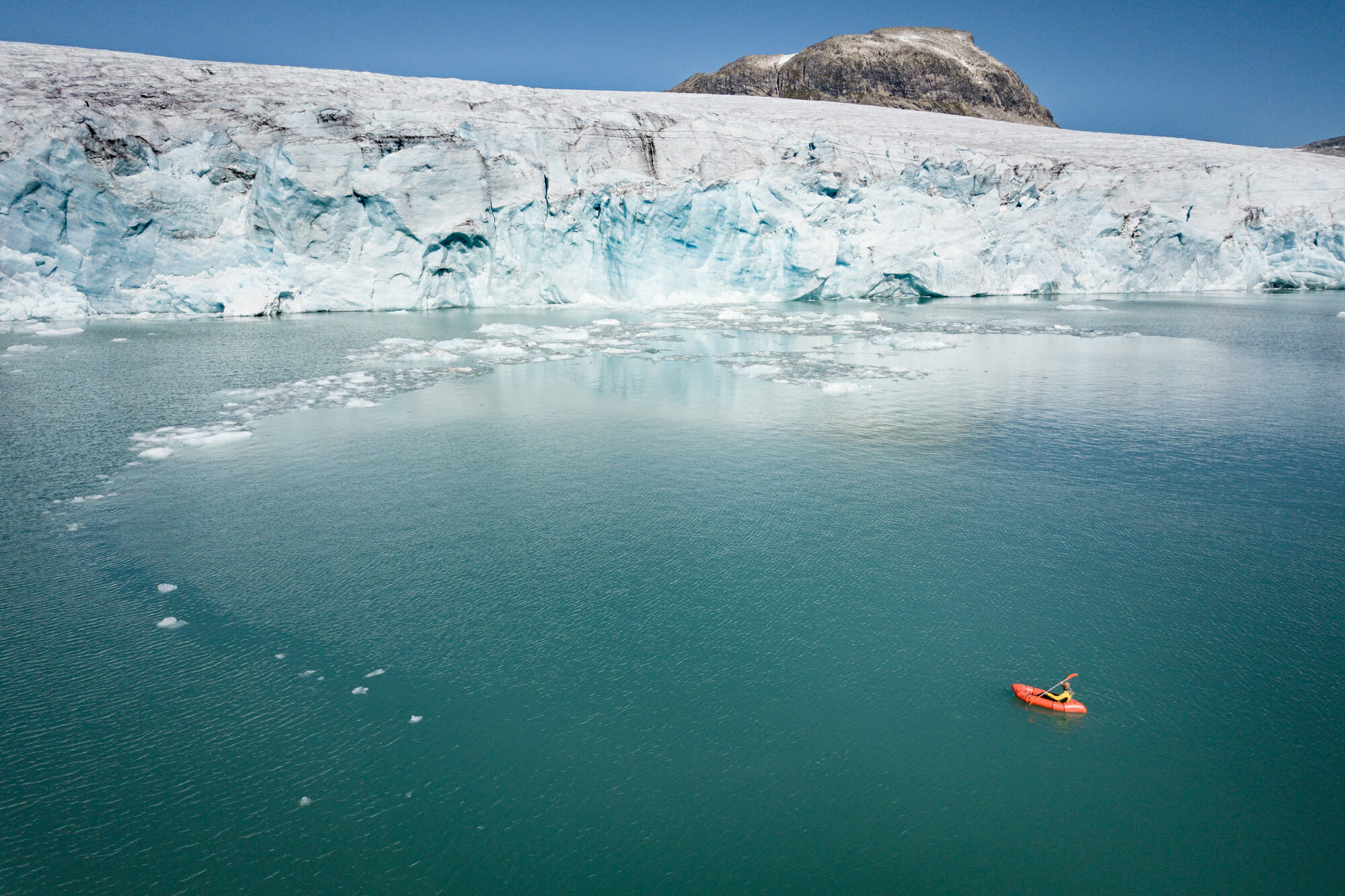 Jostedalsbreen : Packraft et rando glaciaire en Norvège