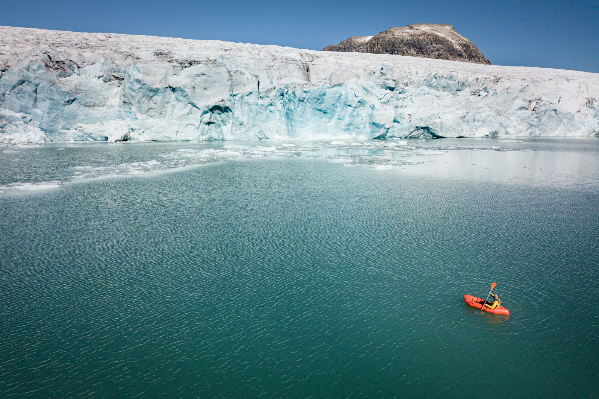 Jostedalsbreen : Packraft et rando glaciaire en Norvège