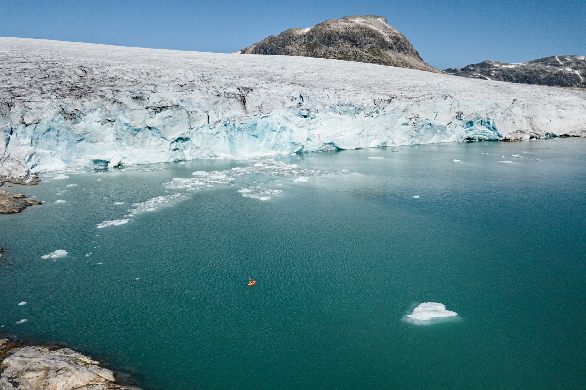 Jostedalsbreen : Packraft et rando glaciaire en Norvège