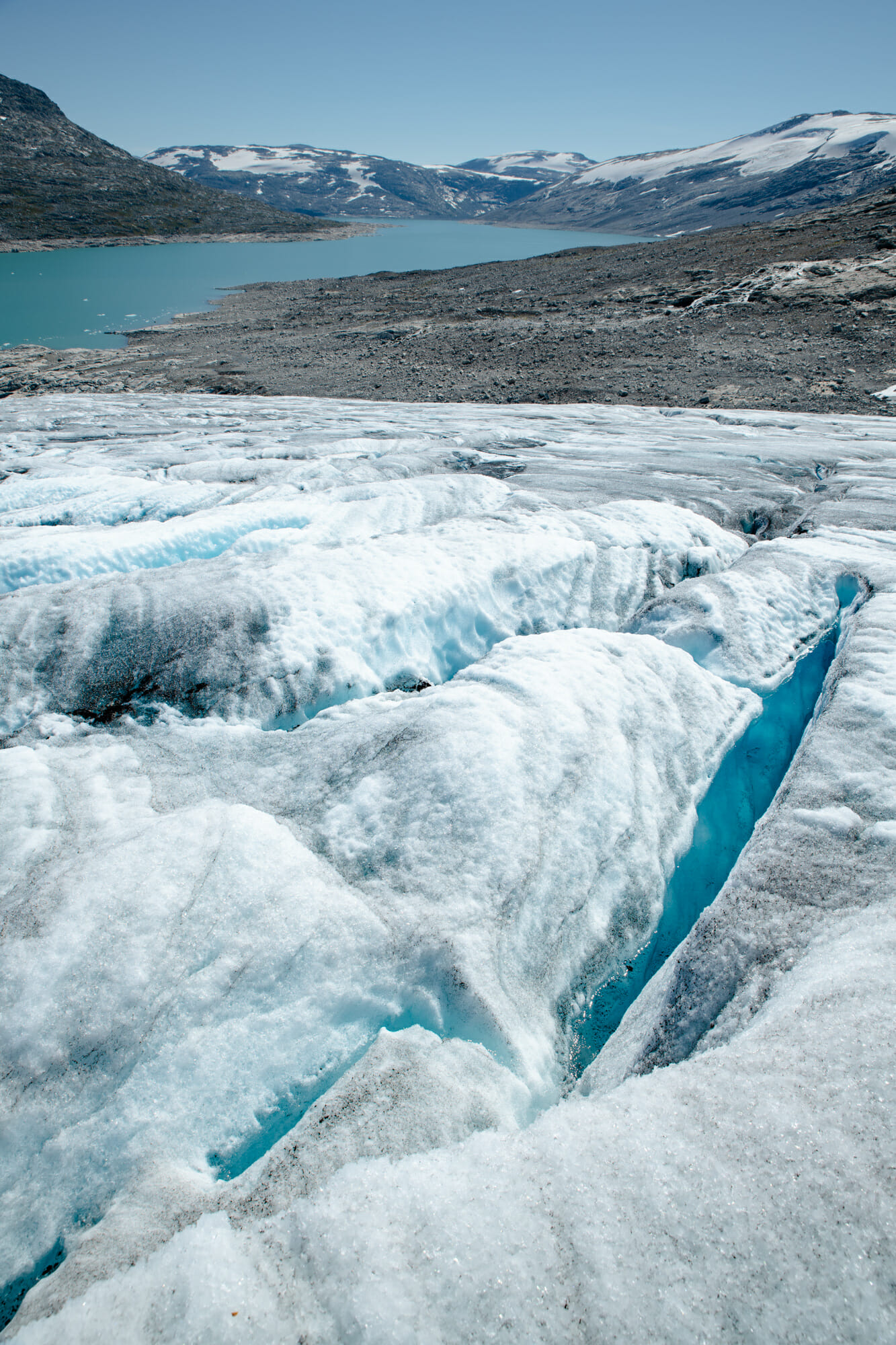 Jostedalsbreen : Packraft et rando glaciaire en Norvège