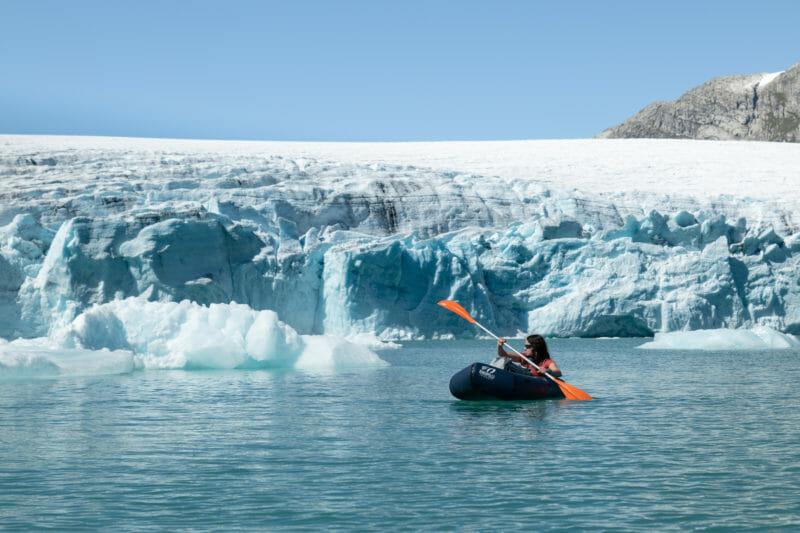 Jostedalsbreen : Packraft et rando glaciaire en Norvège