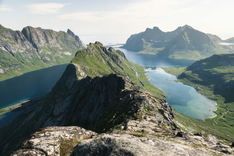 Packraft dans les Lofoten et ascension du Helvestinden