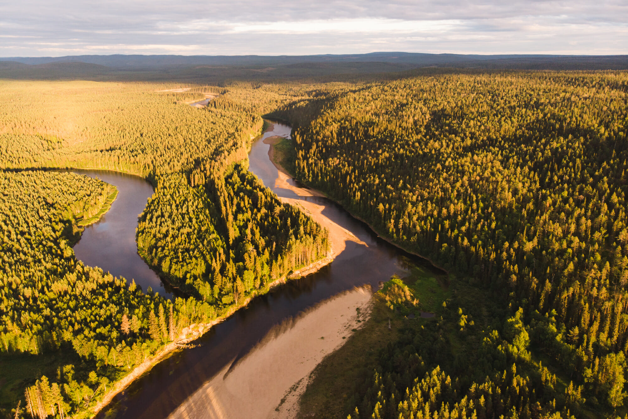 Packraft sur la rivière Oulanka - Laponie finlandaise