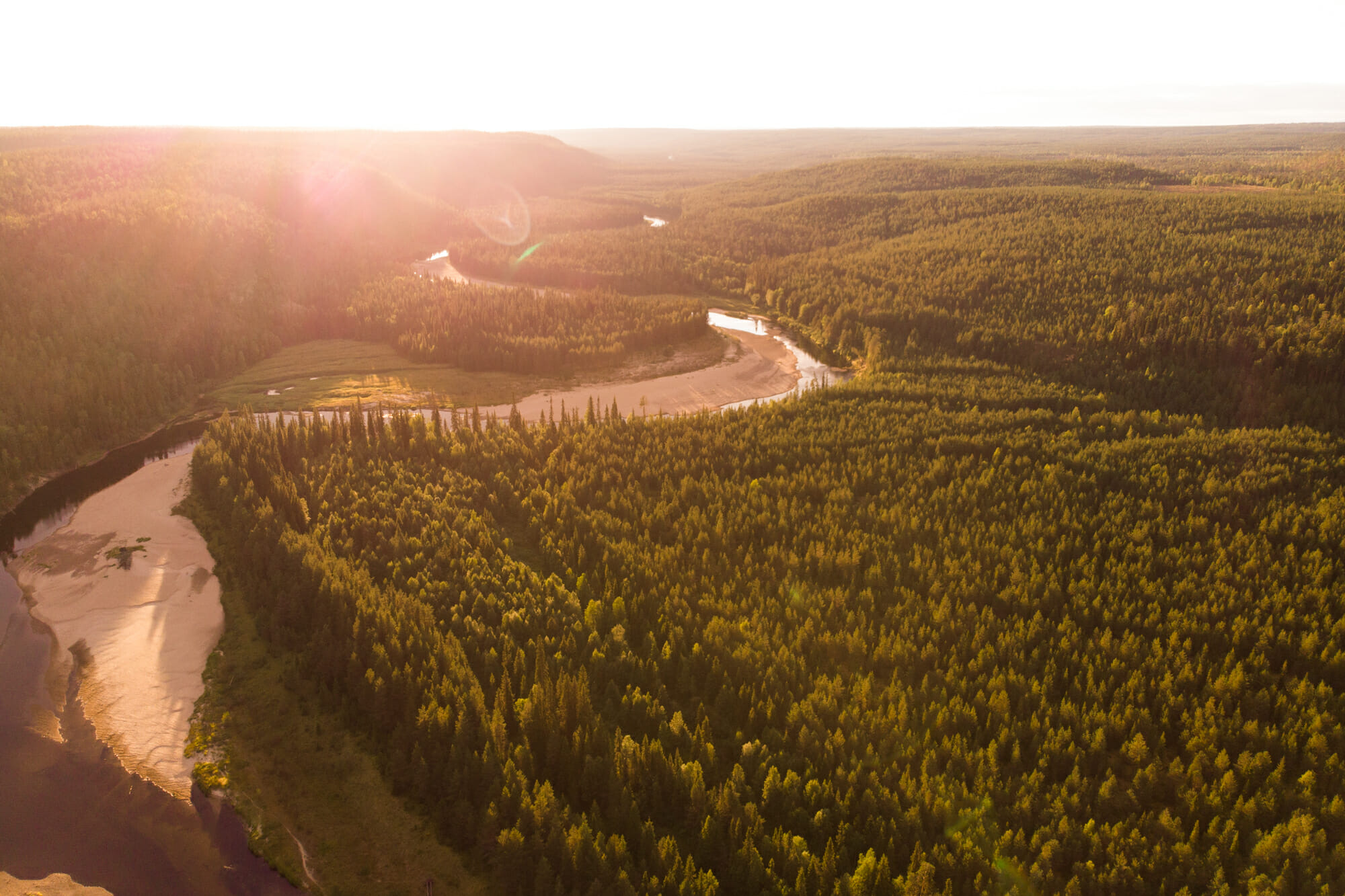 Packraft sur la rivière Oulanka - Laponie finlandaise