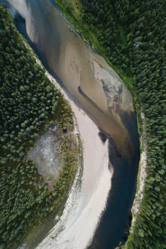 Packraft sur la rivière Oulanka - Laponie finlandaise