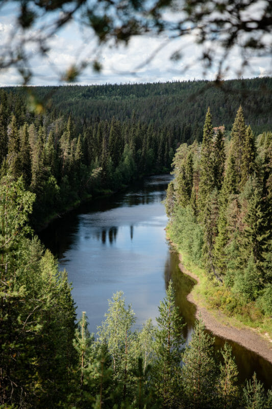 Packraft sur la rivière Oulanka - Laponie finlandaise