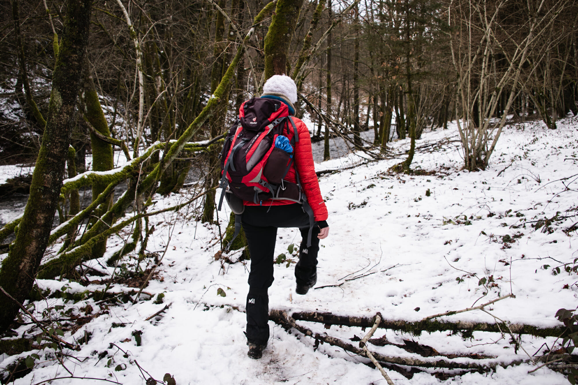 Randonnée hivernale au départ de la brasserie Chouffe