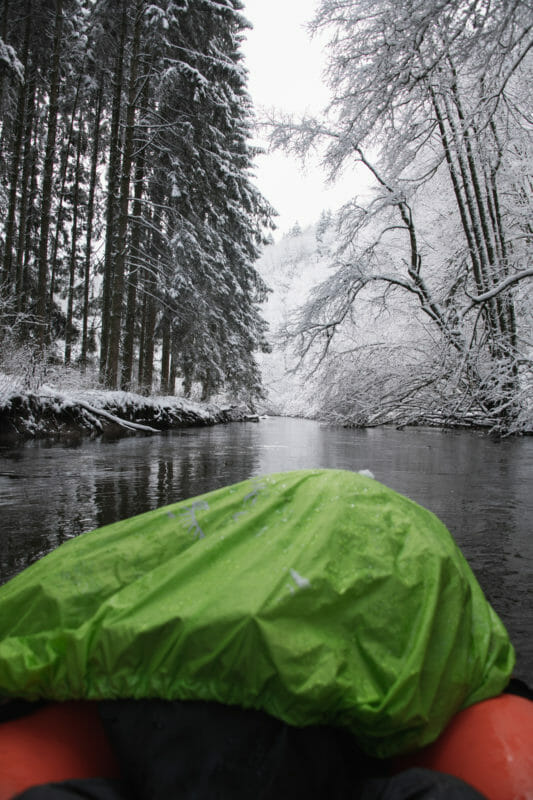 Descente de la Vierre en Packraft