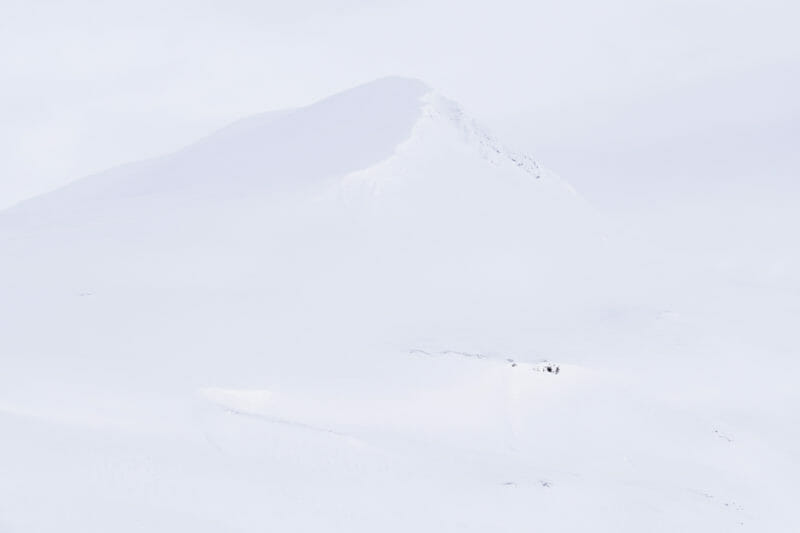 Ascension du Tromsdalstinden en raquette