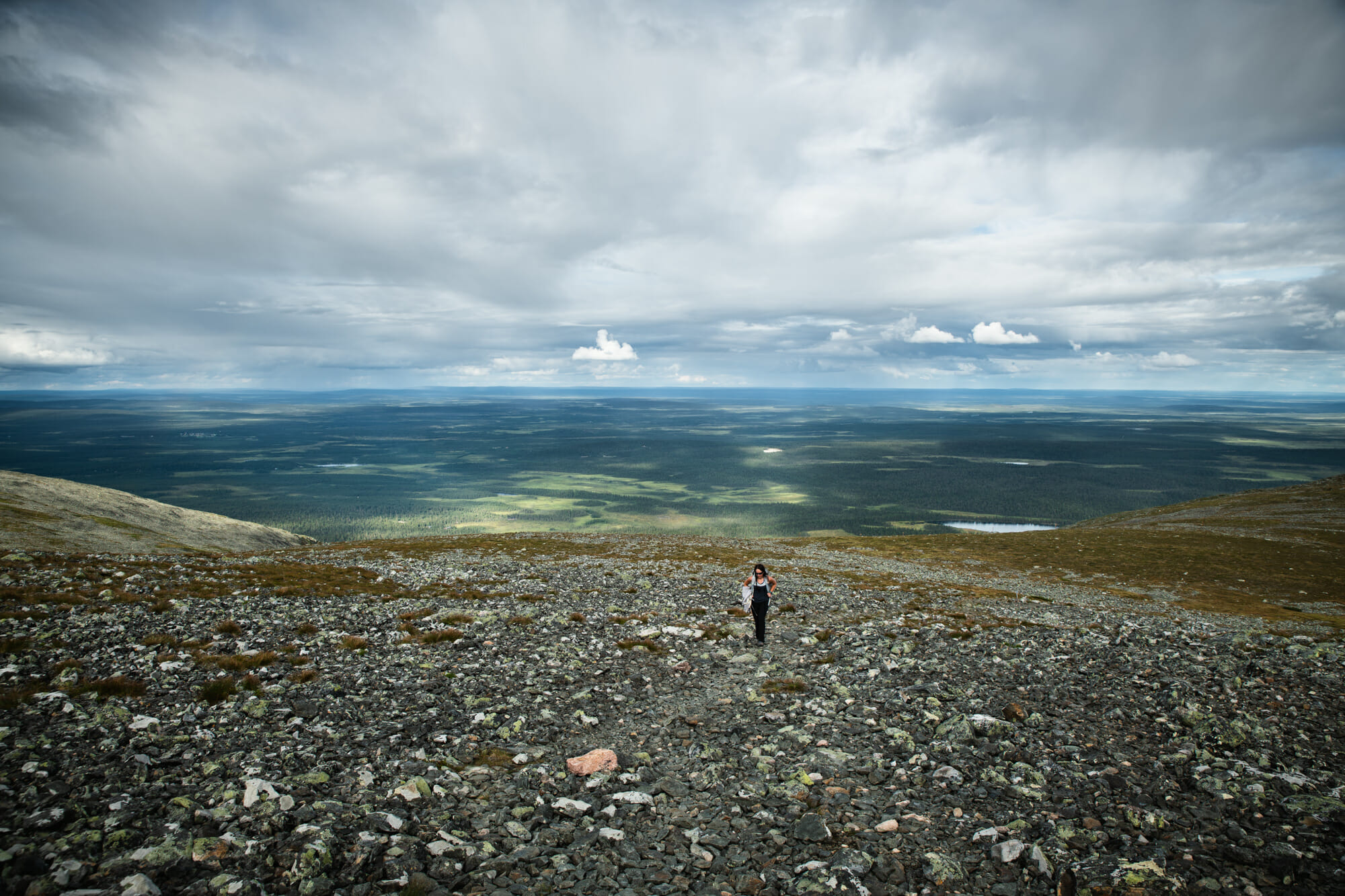 Randonnée au coeur de Pallastuntunri en Laponie finlandaise