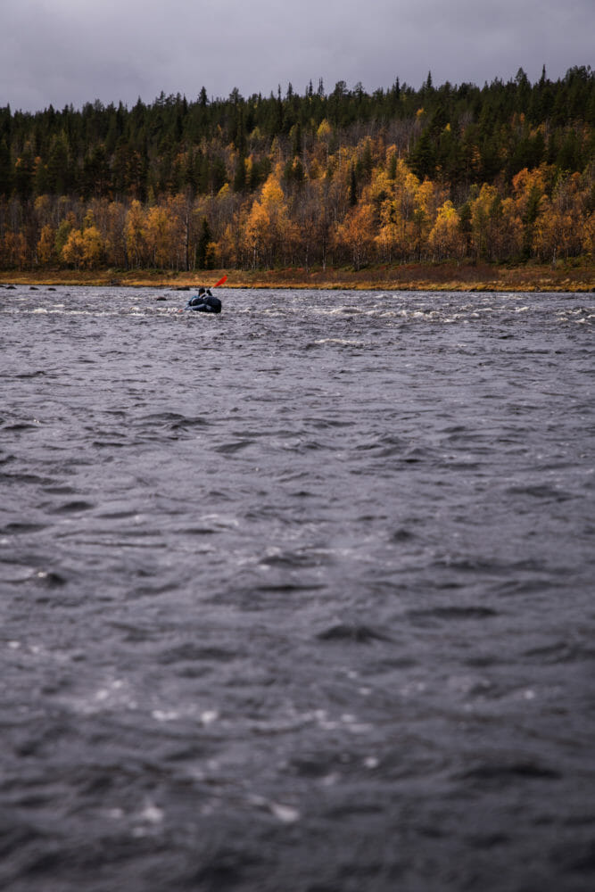 Ivalojoki en Packraft, Laponie finlandaise, Zone sauvage d'Hammastunturi