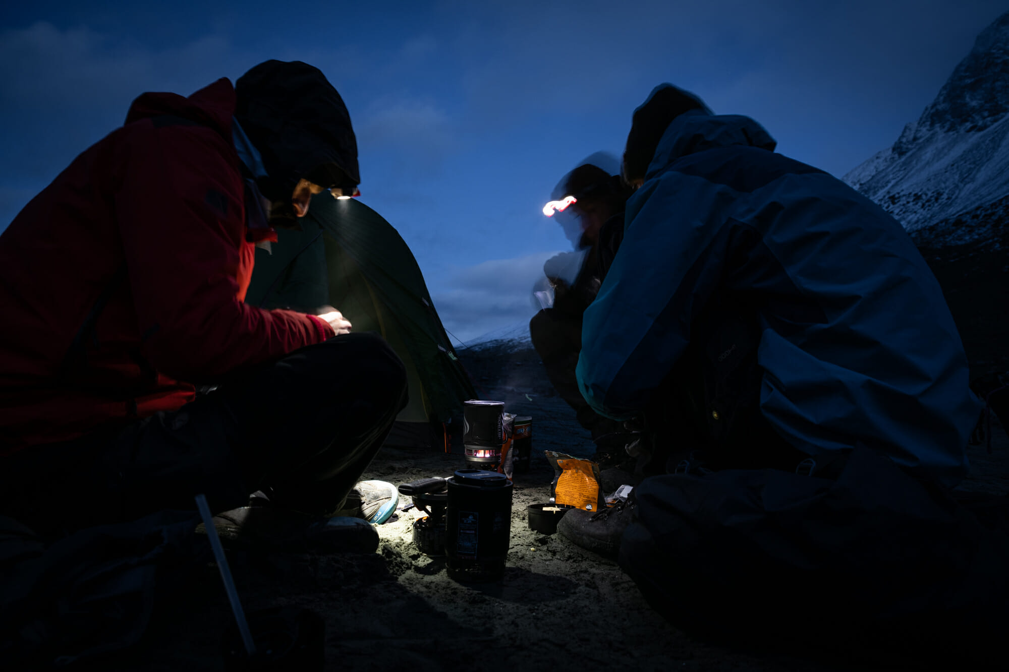 Bivouac au coeur des Alpes de Lyngen