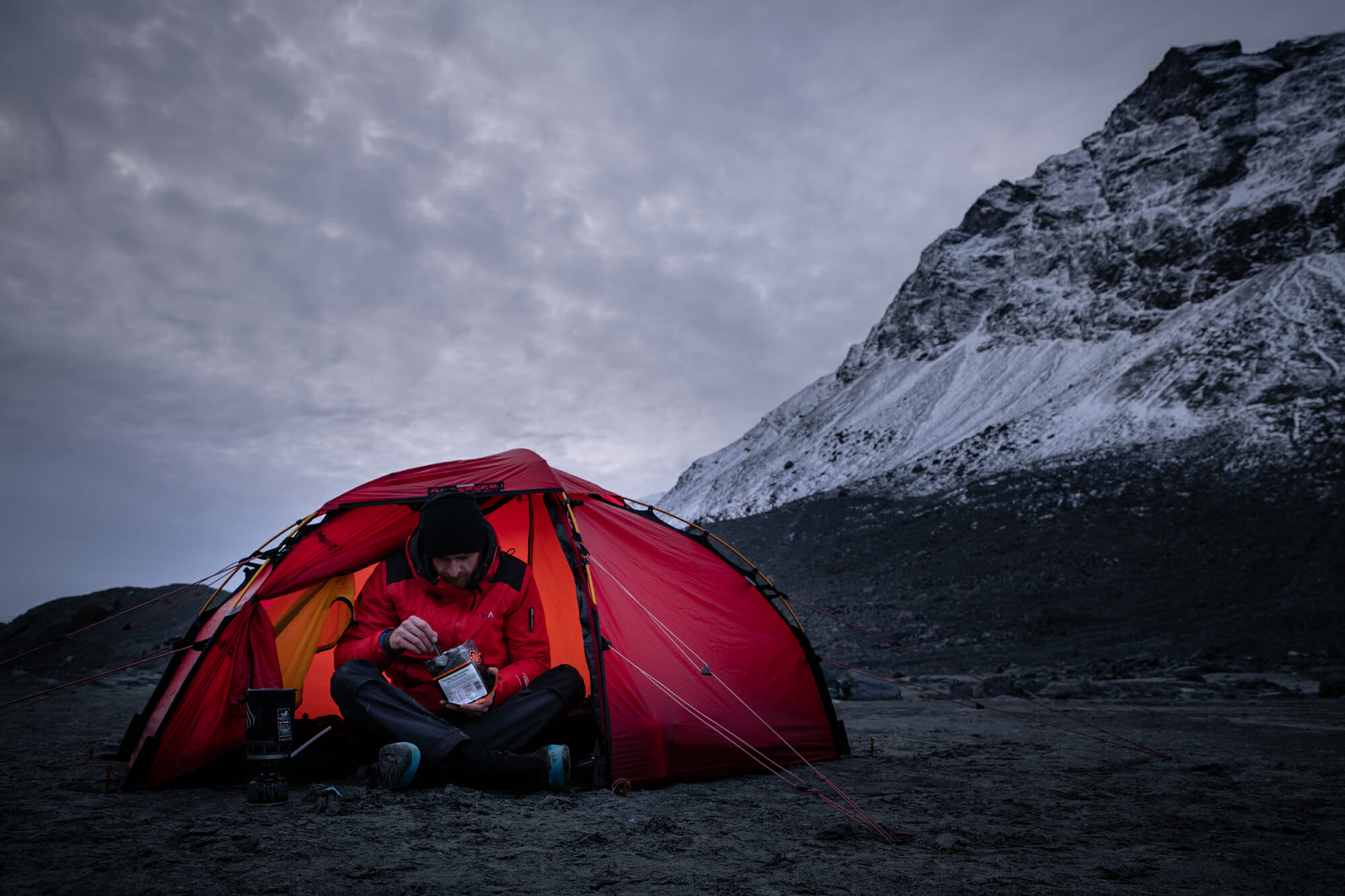 Tente Hilleberg en Norvège