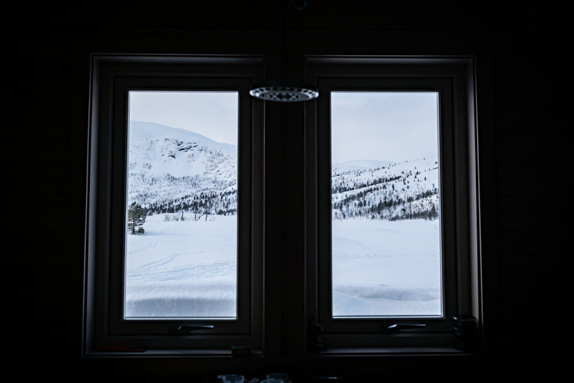 Cabane sur l'île de Senja