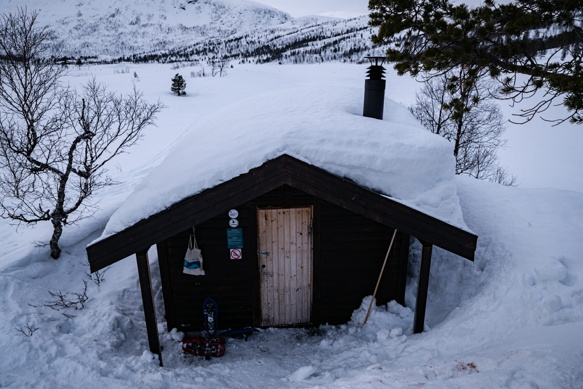 Cabane sur l'île de Senja