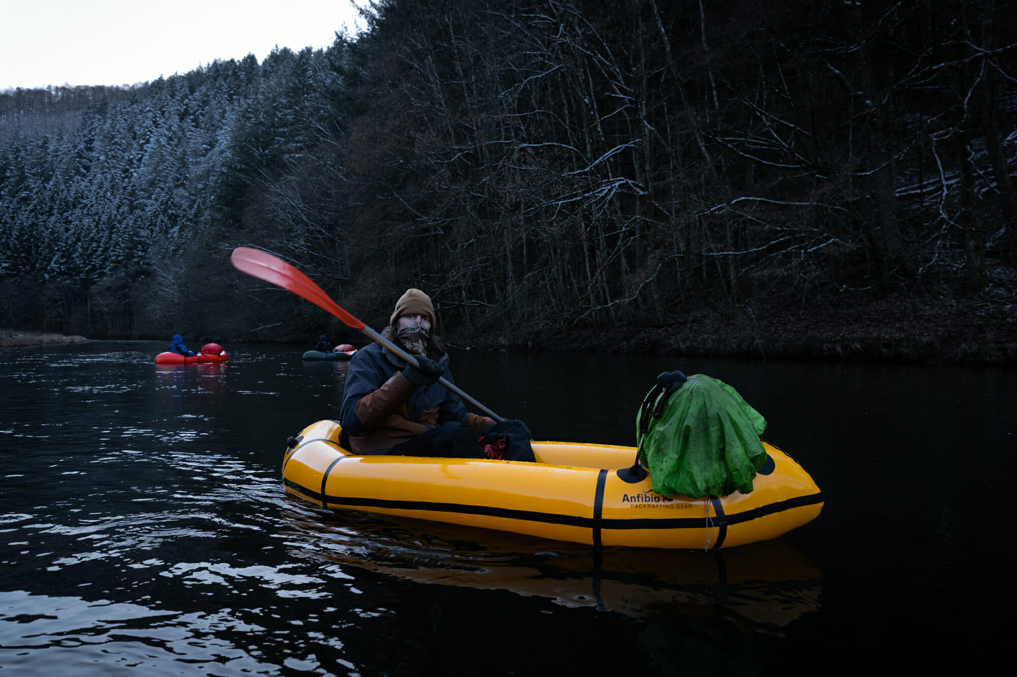 Packraft sur l'Ourthe