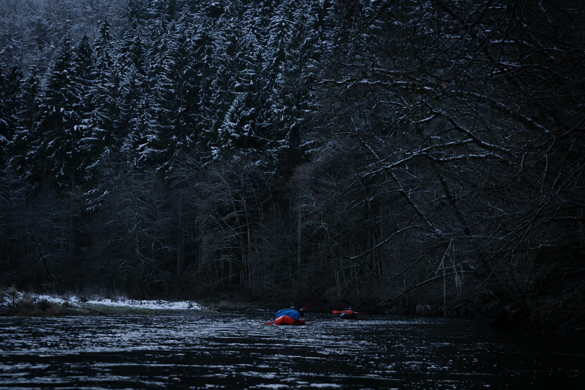 Packraft sur l'Ourthe