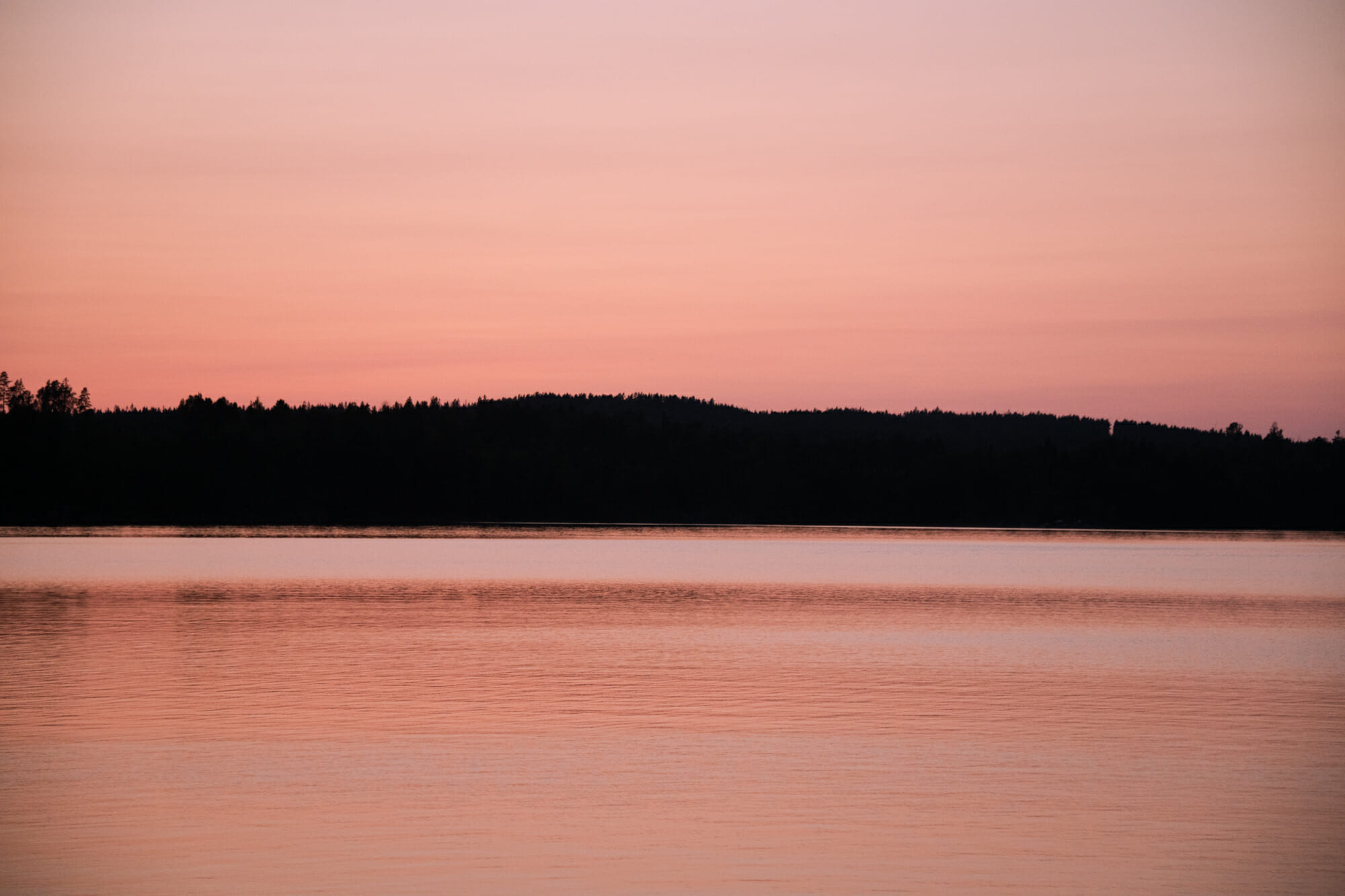 Crépuscule dans le Värmland