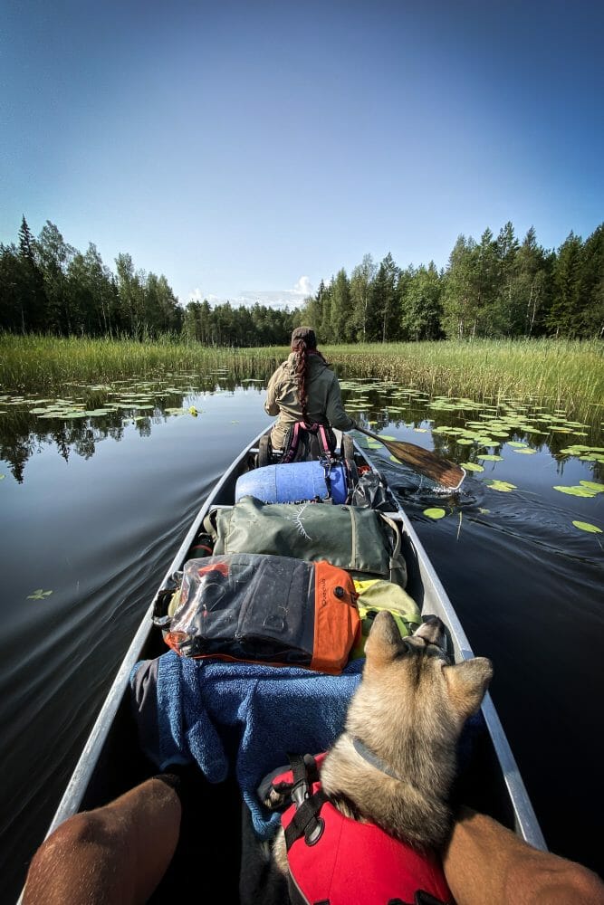 Canoë trip en Suède