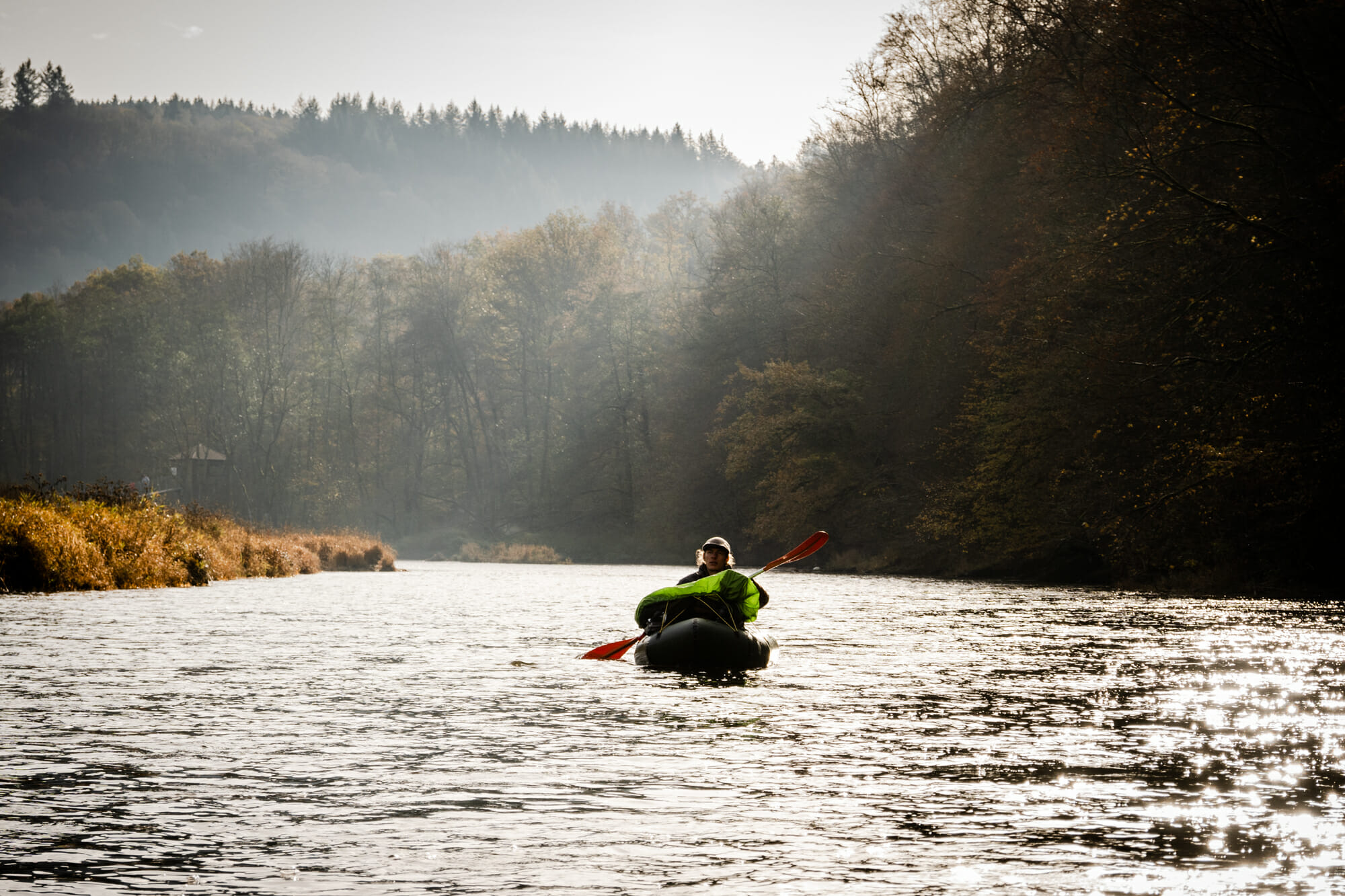 Packraft sur la Semois