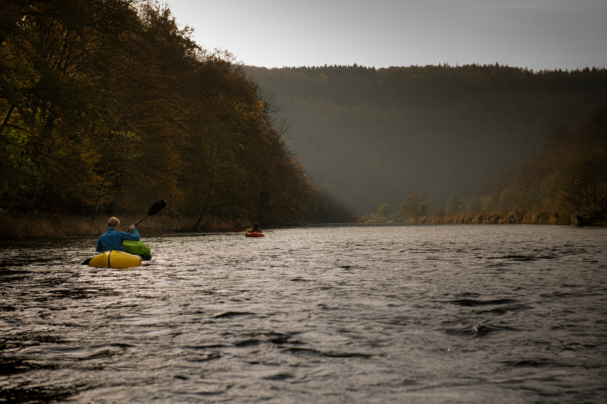 Packraft sur la Semois