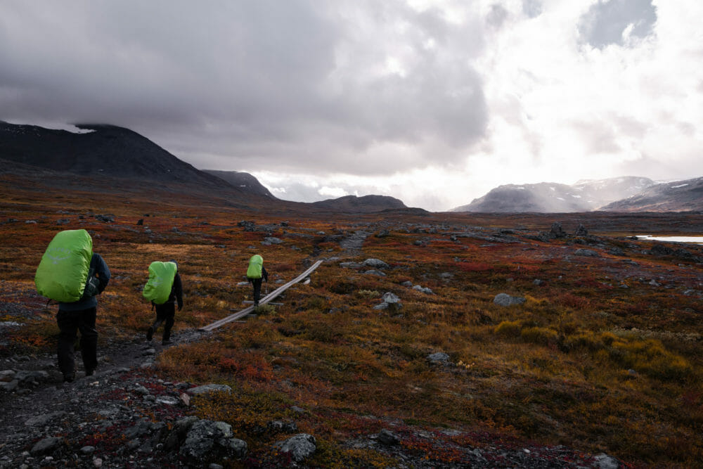 Kungsleden en Laponie suédoise