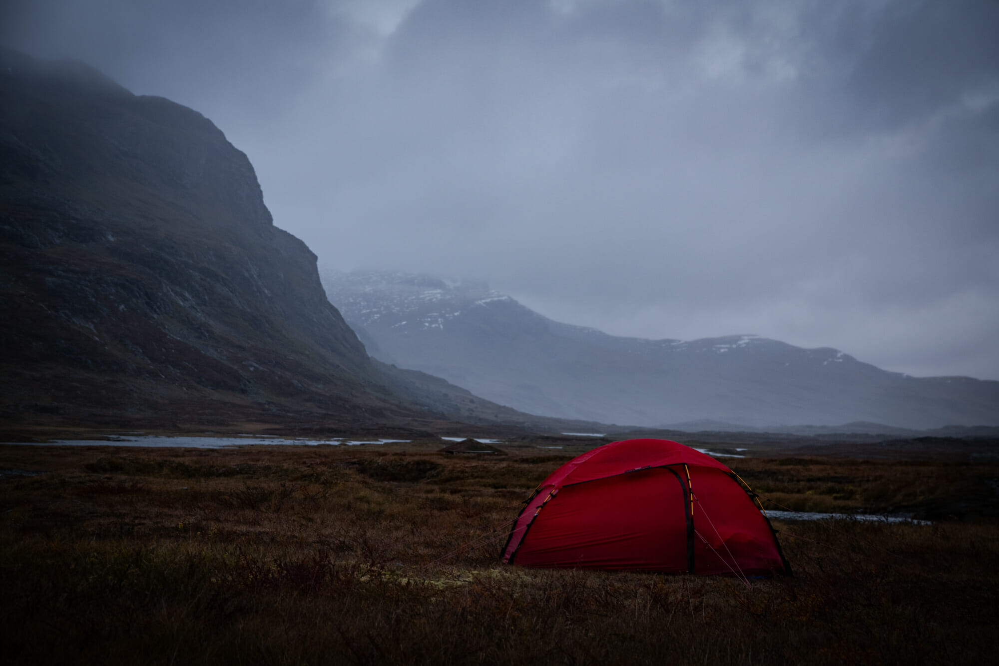 Tente Hilleberg sur le Kungsleden