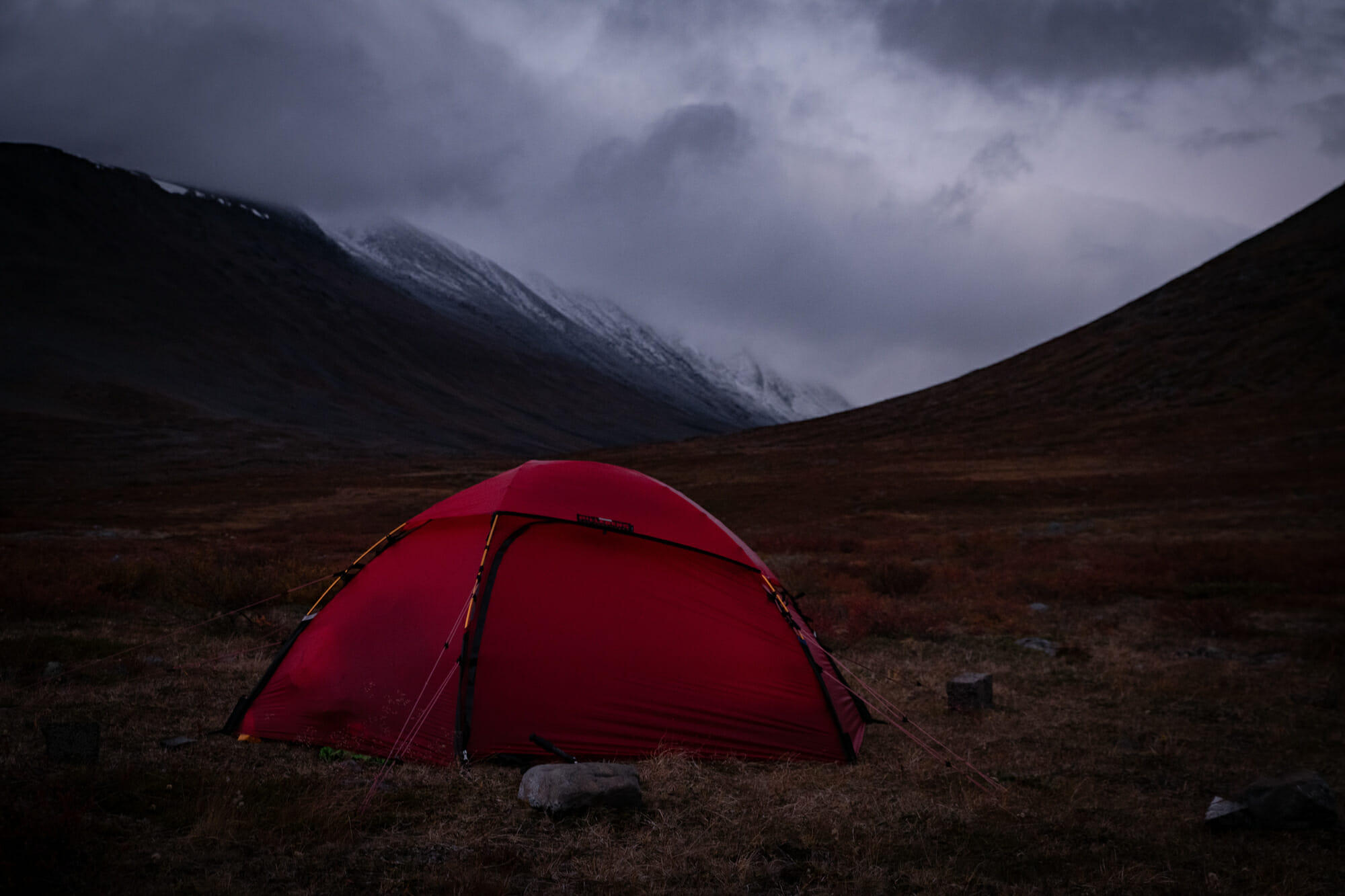 Bivouac sur le Kungsleden