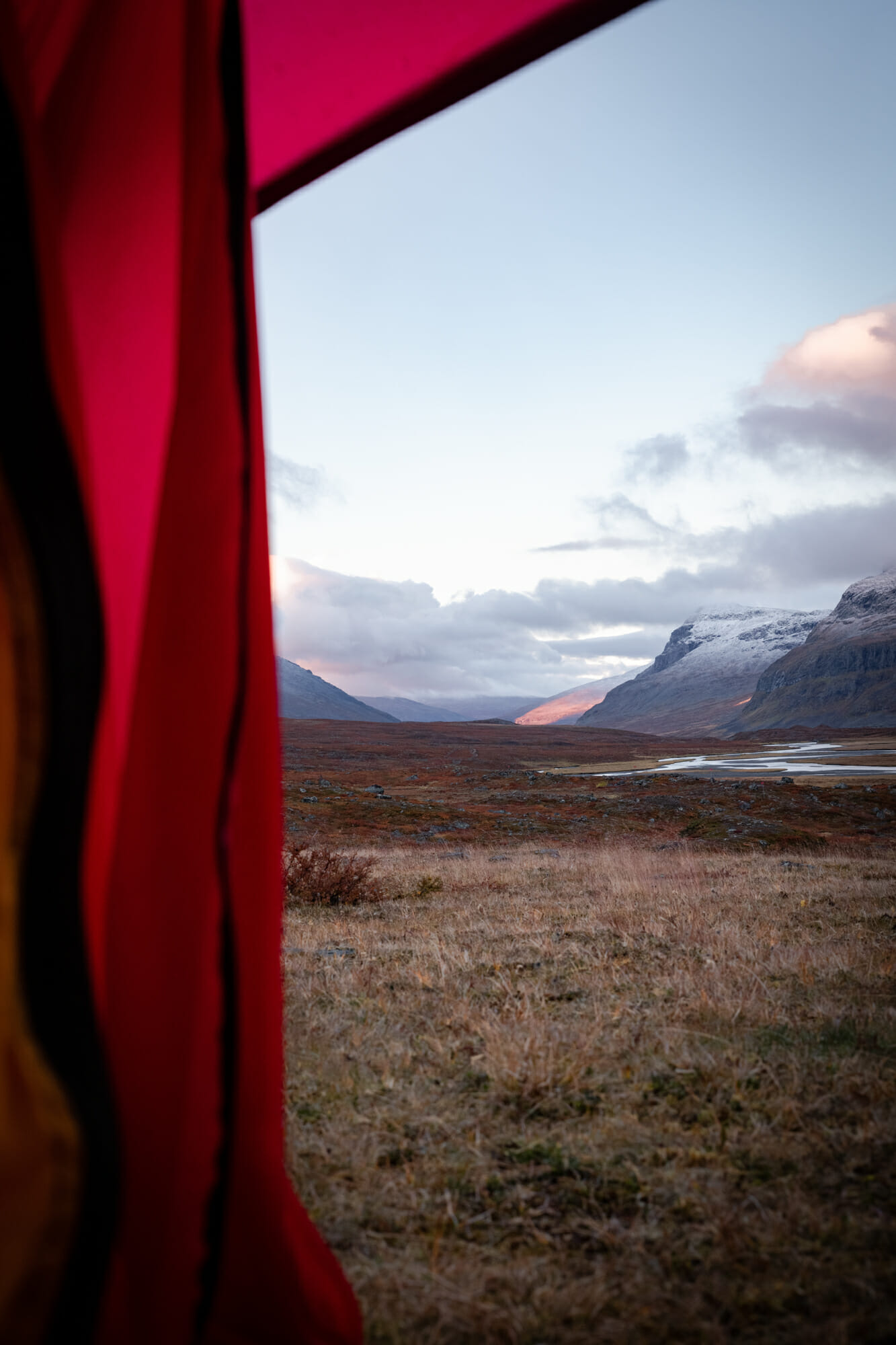 Lever sur le Kungsleden