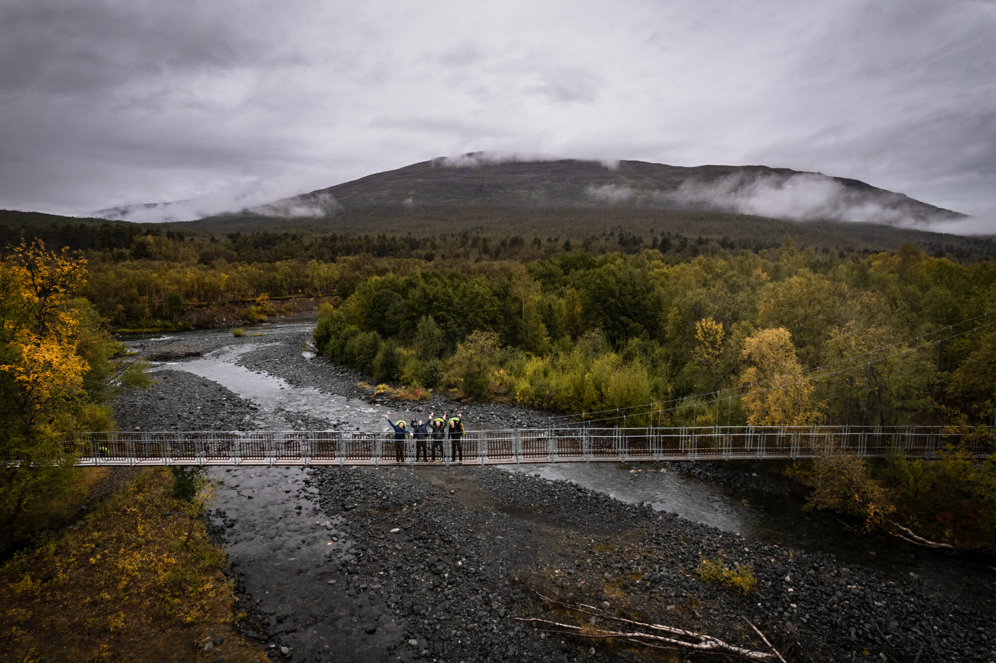 Pont sur la Kungsleden