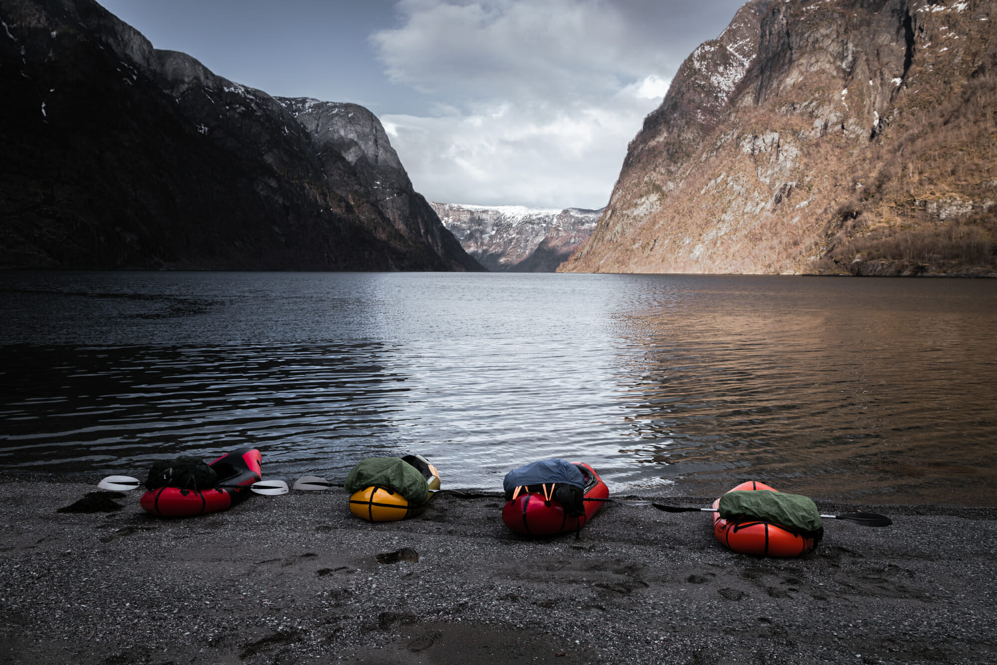 Bivouac dans le Nærøyfjord