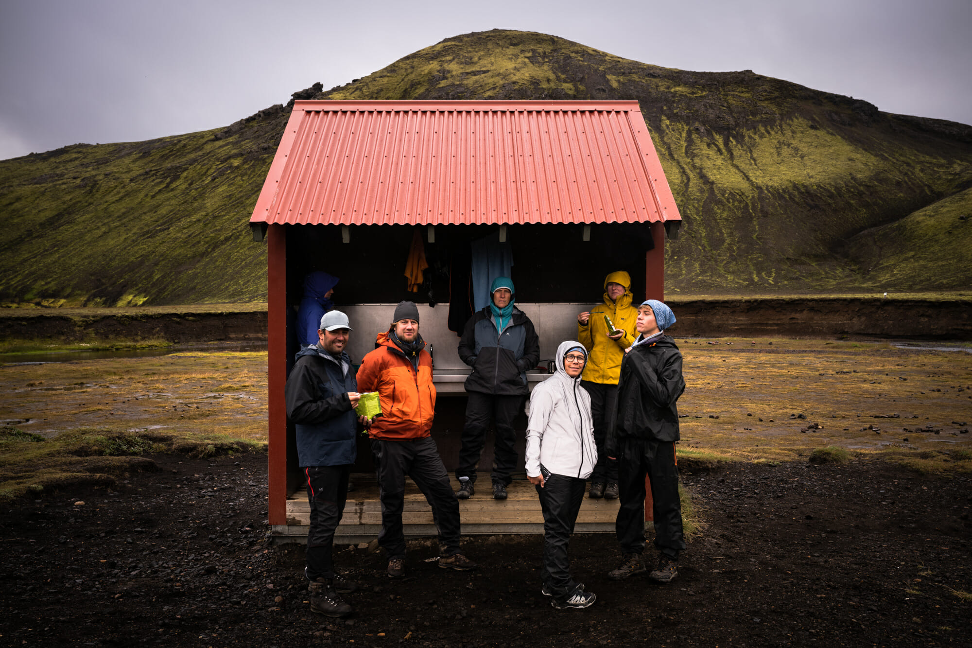 Campement à Álftavatn sur le Laugavegur en Islande