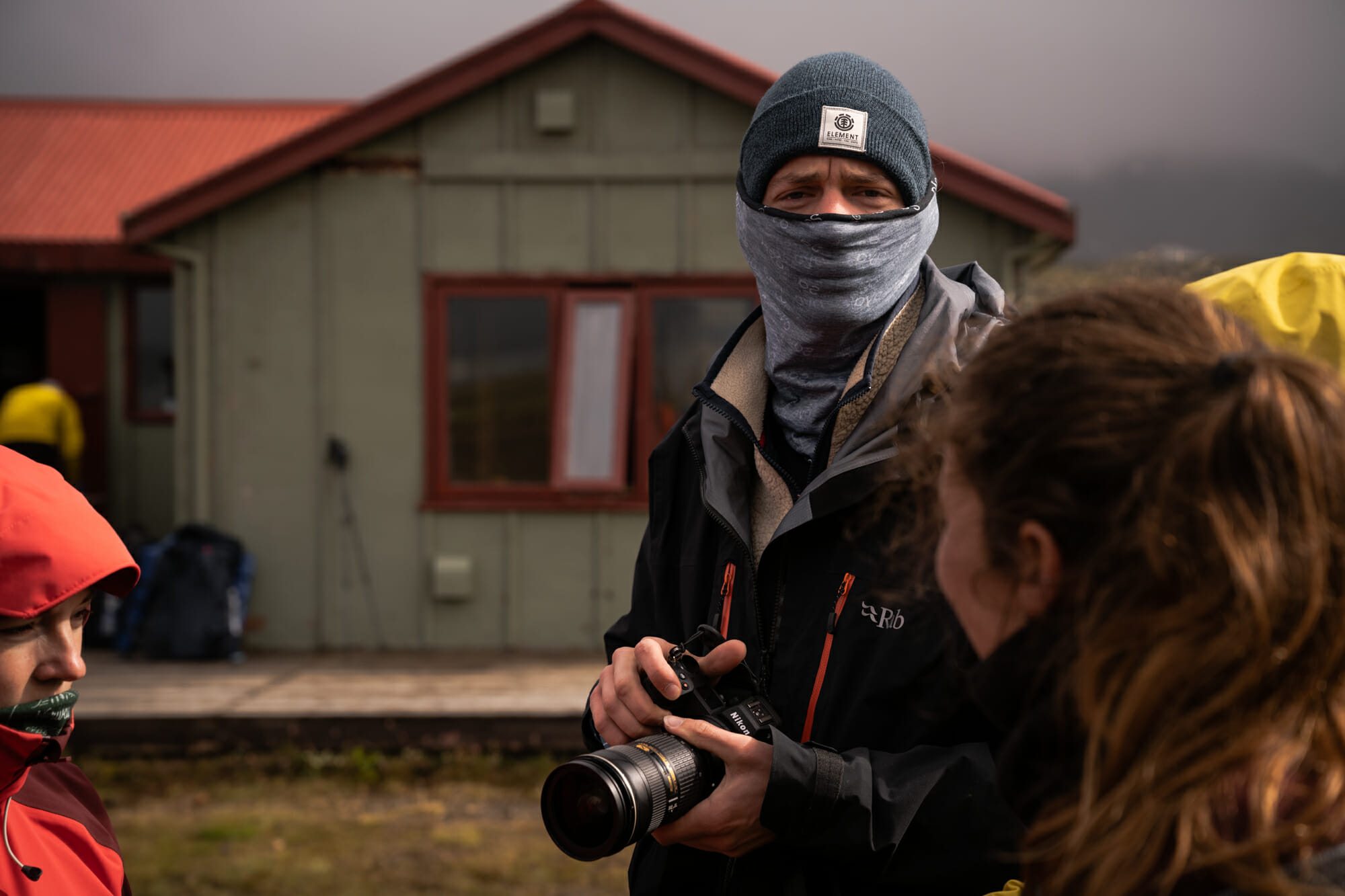 Campement à Álftavatn sur le Laugavegur en Islande
