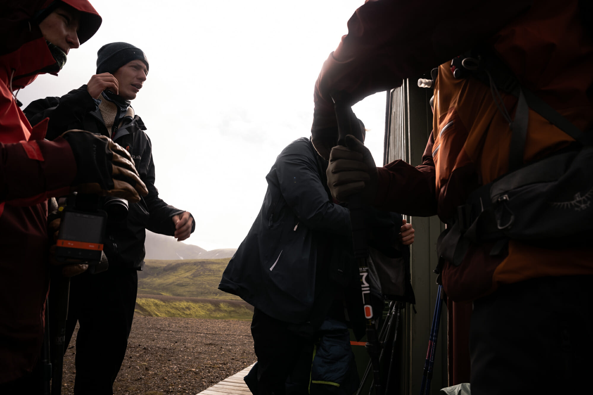 Campement à Álftavatn sur le Laugavegur en Islande