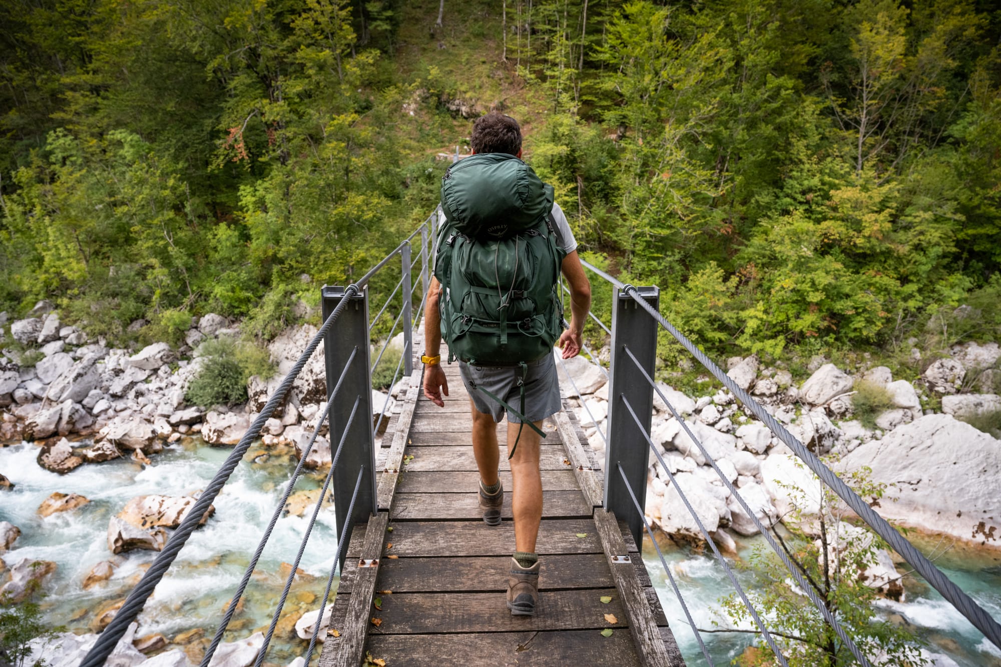 Packraft Trail Slovénie Packraft sur la Soča