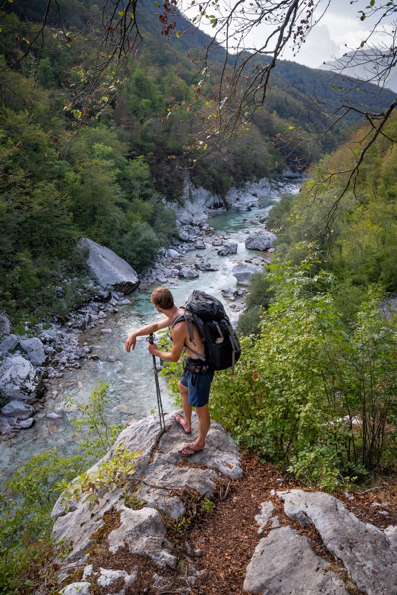 Packraft Trail Slovénie Packraft sur la Soča