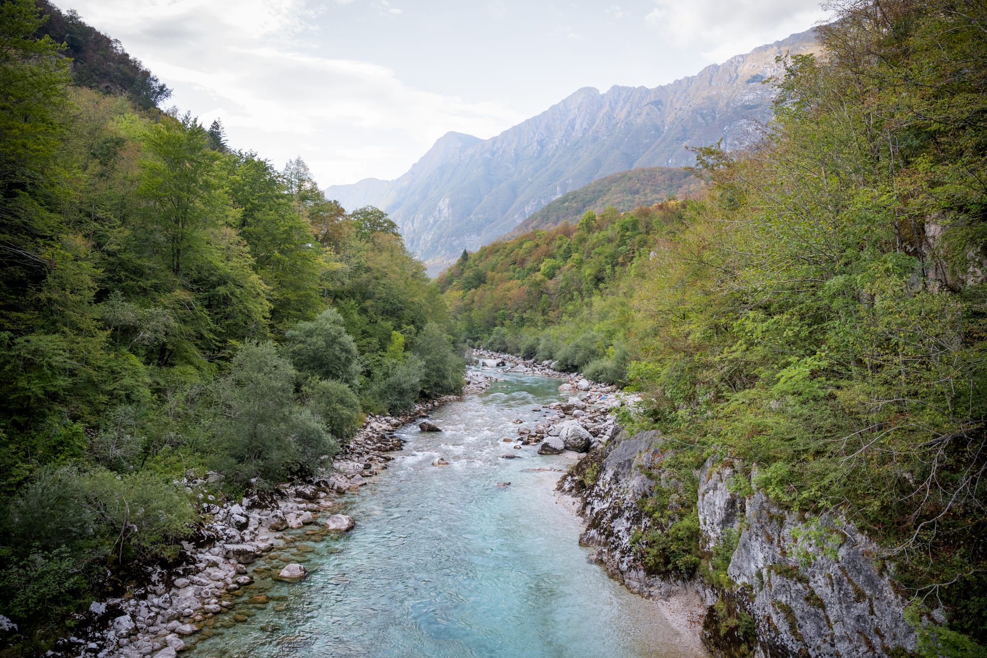 Randonnée dans le Triglav lors du Packraft Trail Slovénie