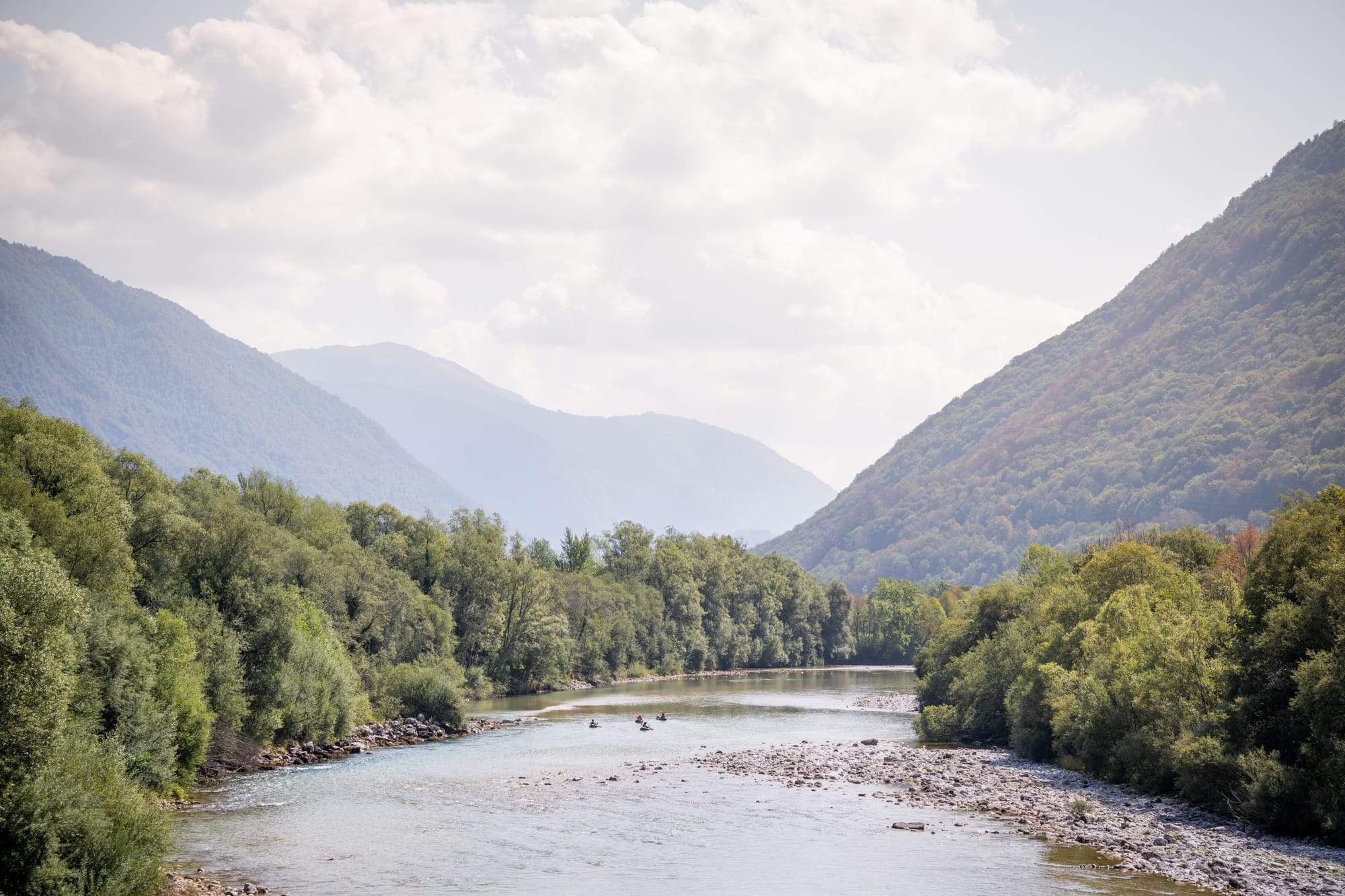 Packraft Trail Slovénie Packraft sur la Soča