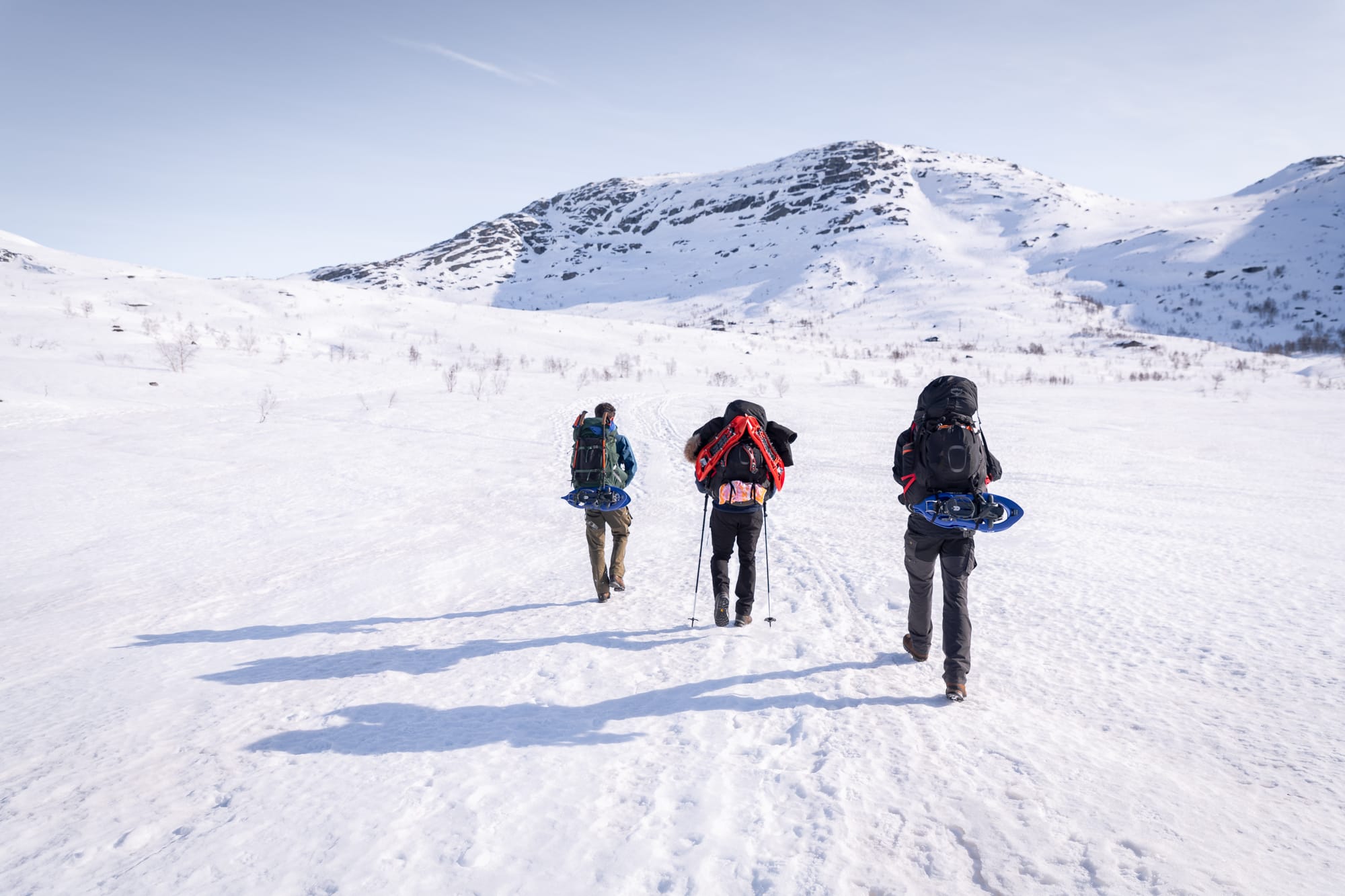 Randonnée à la trolltunga en hiver