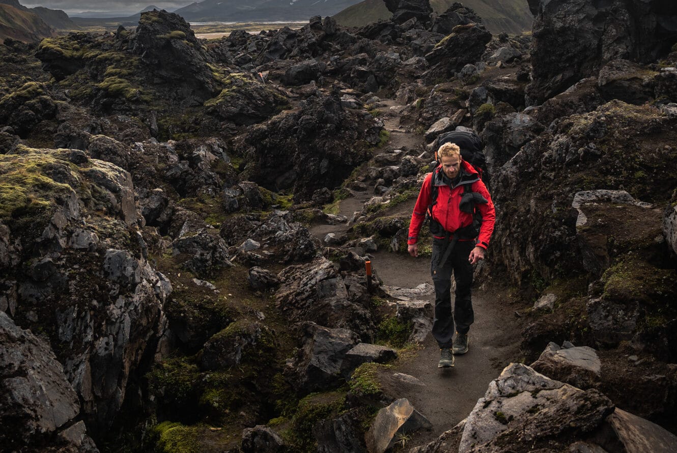 Julien Libert en Islande